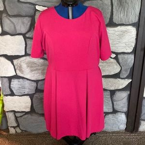 Pre owned Pink knee length dress by Single Los Angles